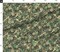 Camo Rose Green Flowers Leaves Brown Custom Printed Fabric by Spoonflower Various Fabrics by the Yard or Fat Quarter